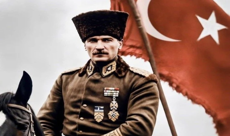 Atatürk en güzel fotoğrafları ile Basın Gazetesi’nde