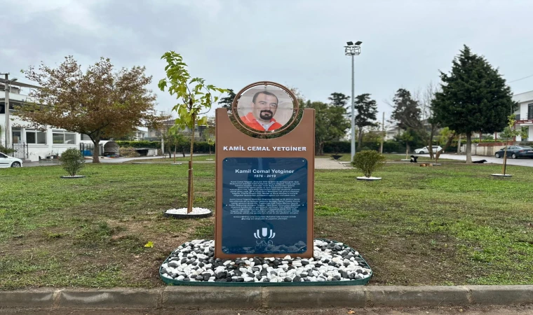 K. Cemal Yetginer Parkı açıldı