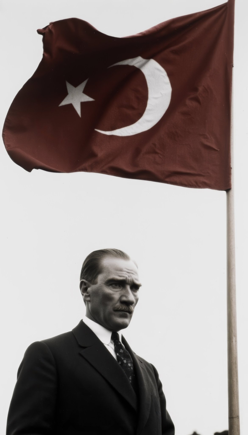 Atatürk en güzel fotoğrafları ile Basın Gazetesi’nde