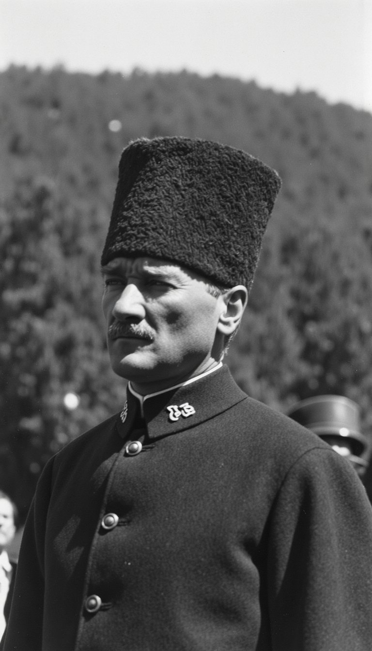 Atatürk en güzel fotoğrafları ile Basın Gazetesi’nde