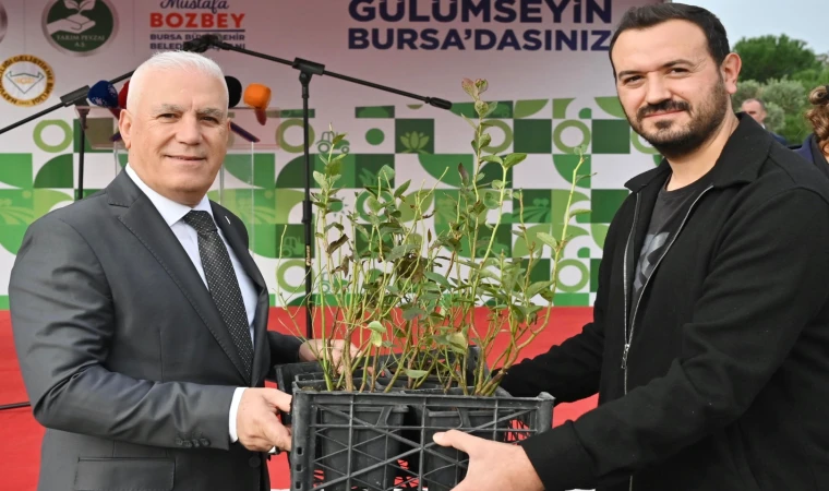 Bursa Büyükşehir’den üreticiye büyük destek