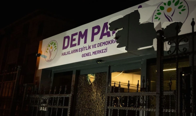 DEM Parti Genel Merkezi'ne saldırı