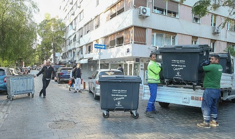 Daha temiz bir Konak için konteyner harekatı