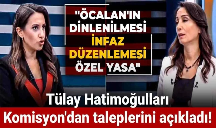 Hatimoğulları: Başmüzakereci Öcalan