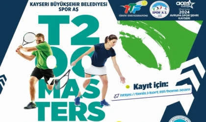 Avrupa spor şehri Kayseri, Tenis Turnuvası’na ev sahipliği yapacak