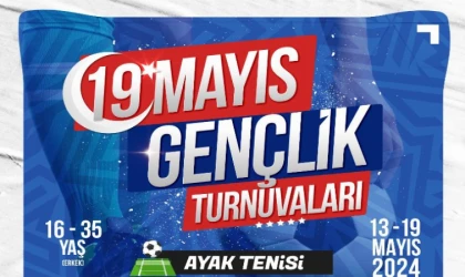 Kayseri’de 19 Mayıs tenis turnuvaları için kayıtlar başladı