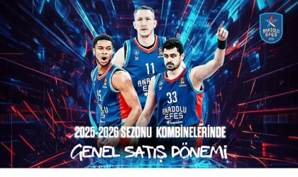 Anadolu Efes   2025-2026 sezonu kombinelerinde genel satış dönemi başladı