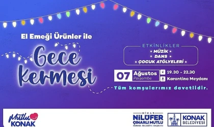 Konak’ta kadınların el emeği “Gece Kermesi’nde​ değerlenecek