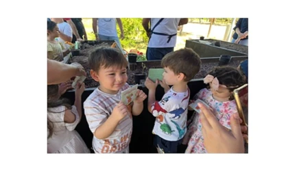 Miniklere doğadan sofraya tarım eğitimi