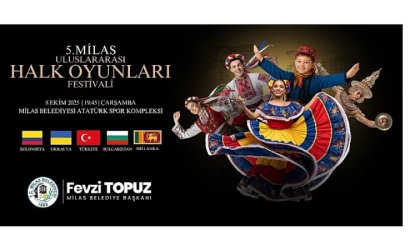 5. Milas Uluslararası Halk Oyunları Gecesi başlıyor