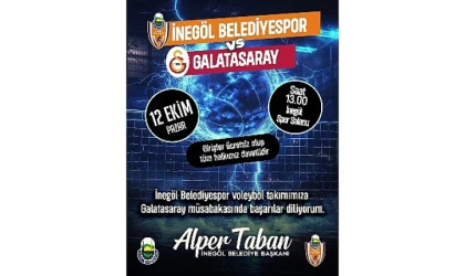 İnegöl Belediyespor Galatasaray’ı Konuk Ediyor