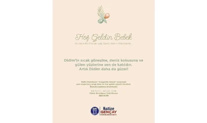 Didim’de “Hoş Geldin Bebek” Projesi Tüm Hızıyla Sürüyor