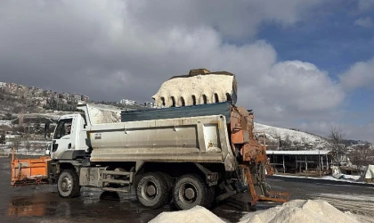 Çankaya’da Kar Mesaisi