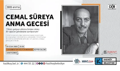 Cemal Süreya Kadıköy’de Anılacak