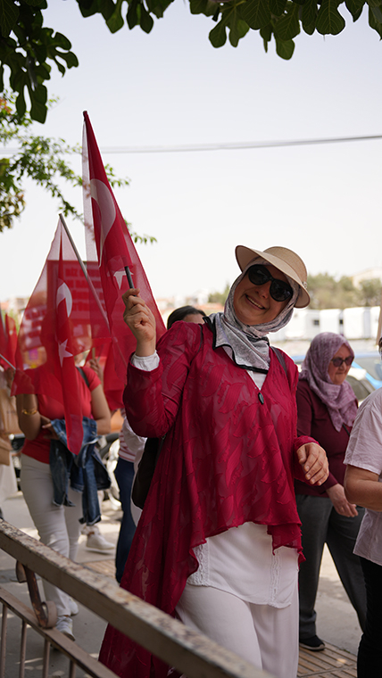 19 Mayıs coşkusu Buca'da sokaklara taştı