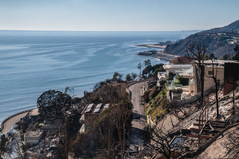 Los Angeles'ta Yaşanan Felaketten Kareler