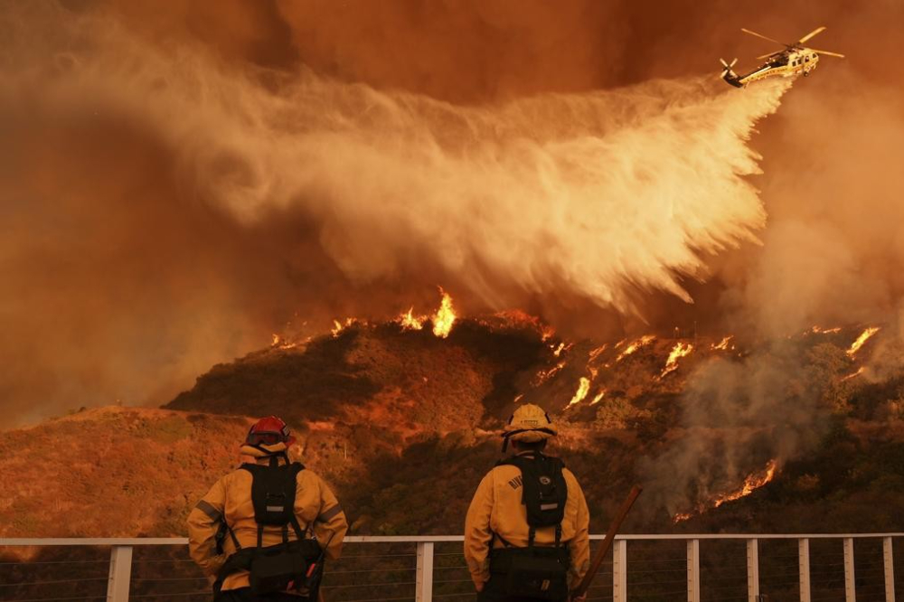 Los Angeles'ta Yaşanan Felaketten Kareler