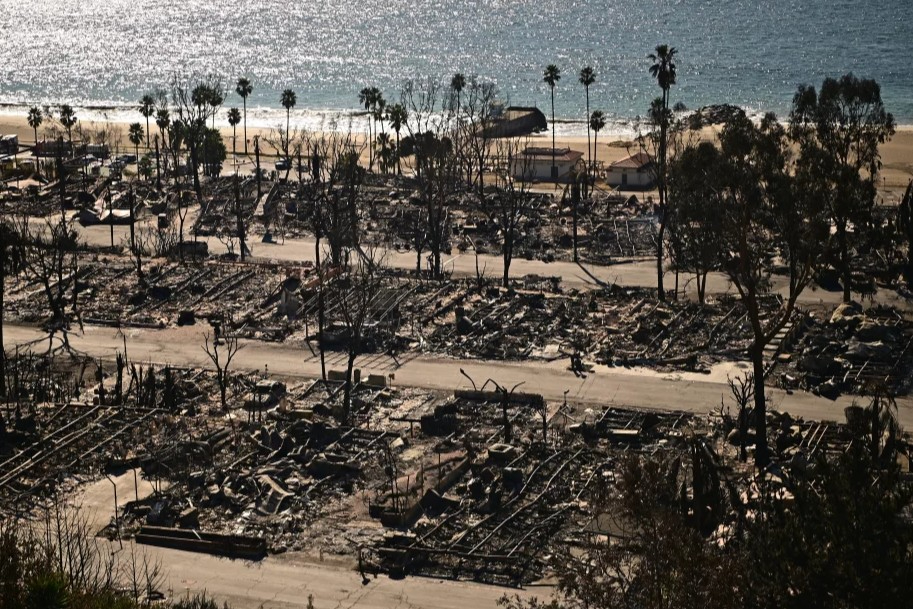 Los Angeles'ta Yaşanan Felaketten Kareler