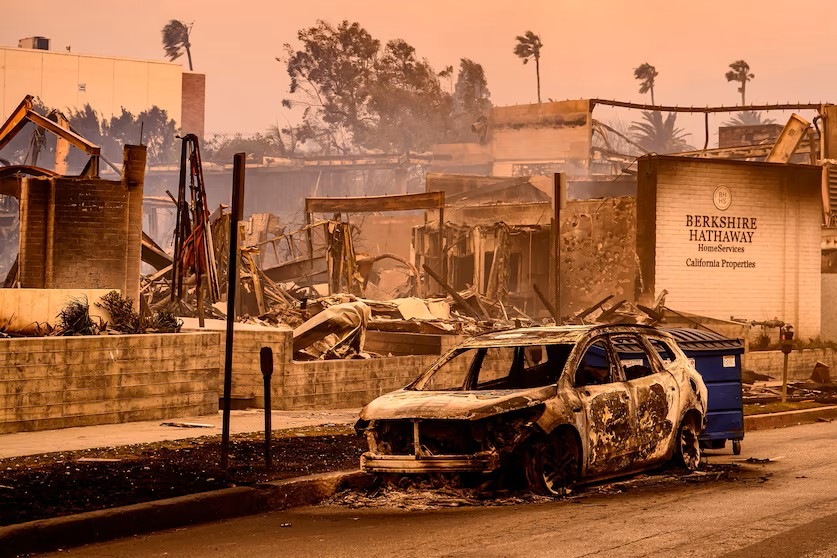 Los Angeles'ta Yaşanan Felaketten Kareler