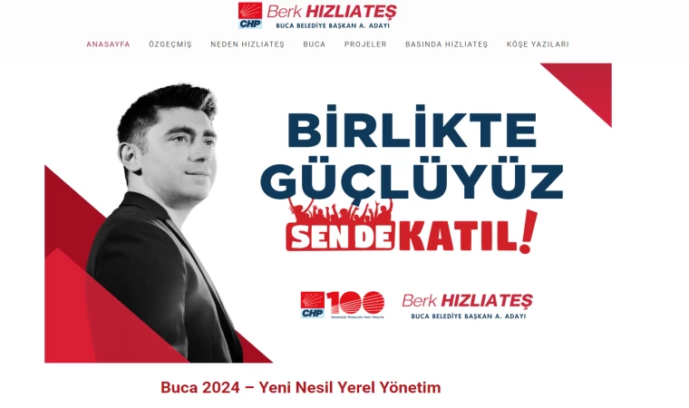 Berk Hızlıateş’ten Bucalılara çağrı: Projelerinizi bana iletin