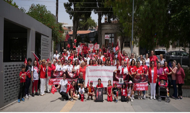 19 Mayıs coşkusu Buca sokaklarında kutlandı