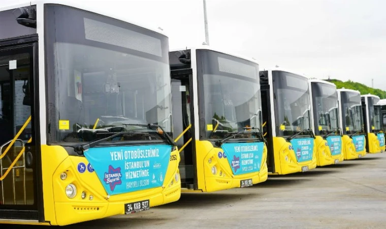 İstanbul’da yeni otobüsler sefere başladı