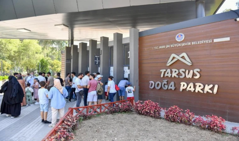 Tarsus Doğa Parkı’na ziyaretçi akını