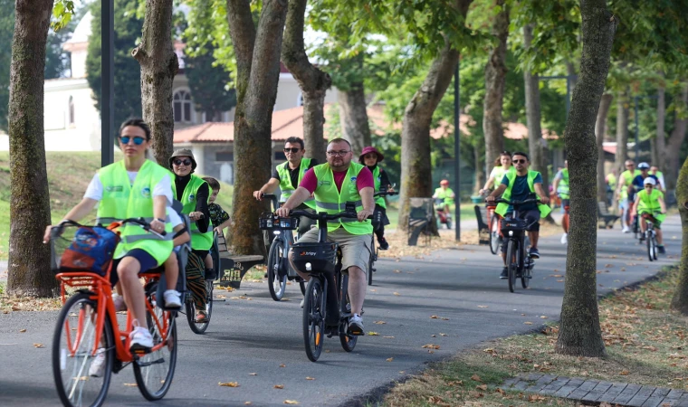 Sakarya’da sportif Pazar buluşması... Pedallar dostluğa döndü