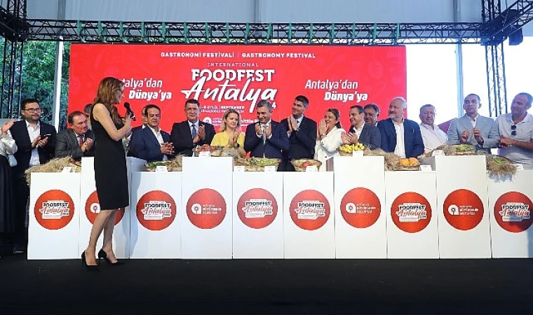 3. Uluslararası Foodfest Antalya Gastronomi Festivali başladı