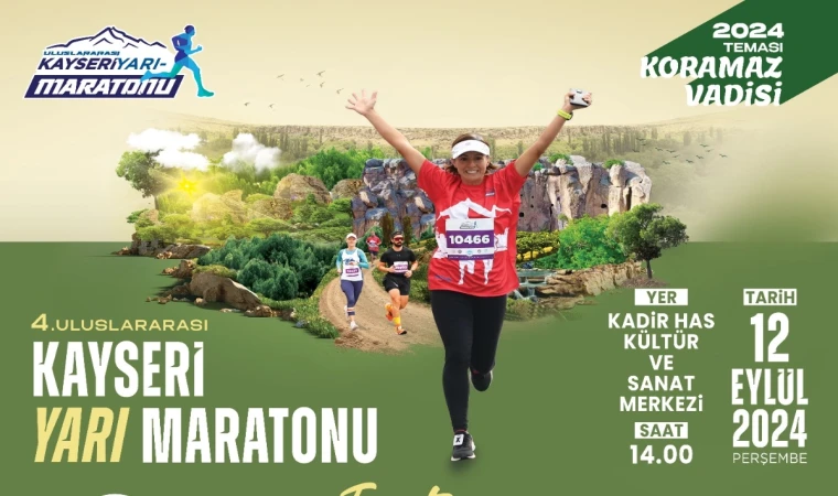 4’üncü Uluslararası Kayseri Yarı Maratonu tanıtılacak