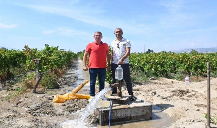 Manisa’da 50 yıllık su sorunu çözüldü