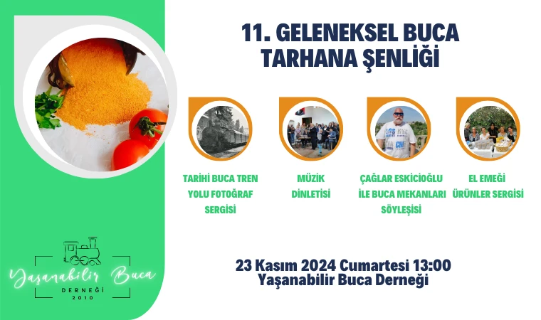 11. Geleneksel Buca Tarhana Şenliği 23 Kasım’da