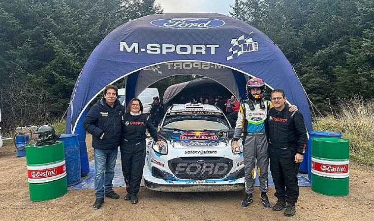 Castrol Ford Team Türkiye Pilotu Ali Türkkan Yeni Nesil WRC Aracını Test Eden İlk Türk Pilot Oldu