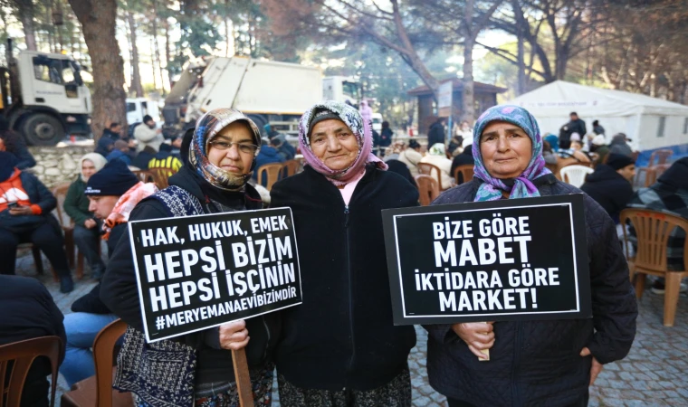 EFES SELÇUK'TA EMEKÇİLERİN NÖBETİ SÜRÜYOR: EKMEĞİMİZDEN, AŞIMIZDAN ASLA VAZGEÇMEYECEĞİZ!