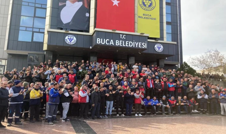 Sefalet sözleşmesini reddeden Buca işçileri grevin ilk gününde