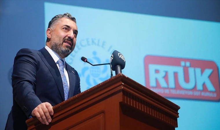 RTÜK Başkanı Şahin: Haber bültenlerinde ülkede 'olumlu olaylar' olmadığı algısı yaratılıyor