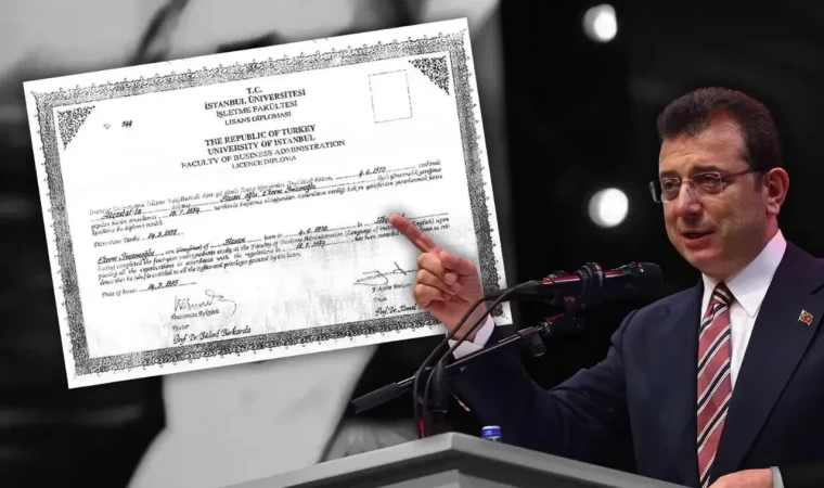 'Adres bulunamadı' denilmişti: 'Diploma iptal' tebligatı İmamoğlu'na gönderildi