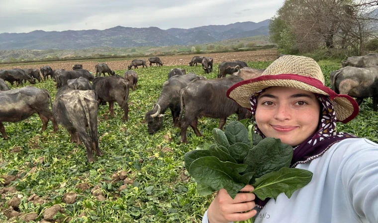 Melike Çakır’ın mandalarla ilham veren yolculuğu
