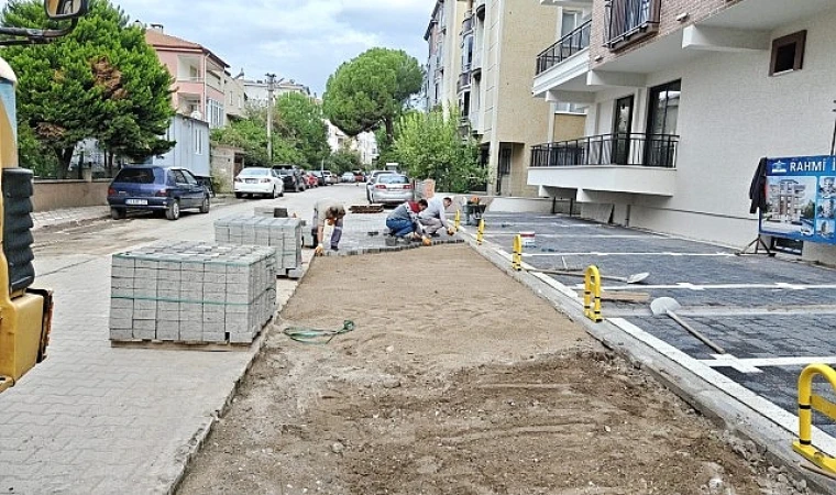 Edremit Belediyesi’nde altyapı çalışmaları devam ediyor