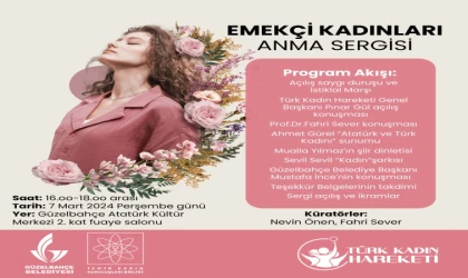 Emekçi Kadınları Anma Sergisi İzmir Güzelbahçe’de