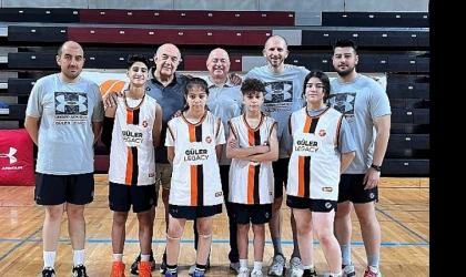 TEGV Cizre Öğrenim Birimi çocukları Güler Legacy’nin basketbol kampına katıldı