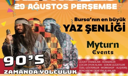 Bursalılar hem lezzetlere hem alışverişe hem de müziğe doyacak!