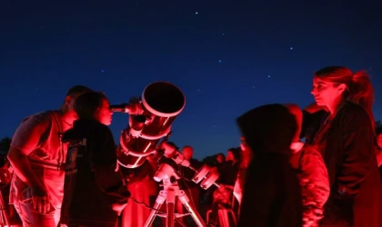 Uzay Evi’nde gökyüzü şöleni