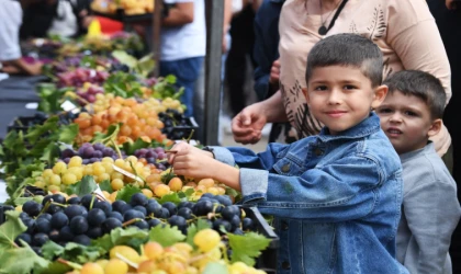 Bursa Osmangazi’nin en güzel üzümleri seçildi