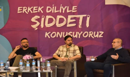 Bursa’da erkekler kadına şiddeti konuştu