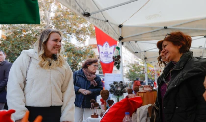 Konak'ın yılbaşı kermesinde kadın emeği vurgusu