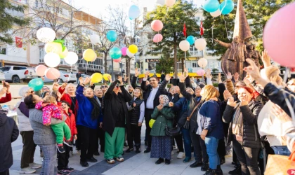 SMA’lı Çağla için sevinç balonları uçuruldu