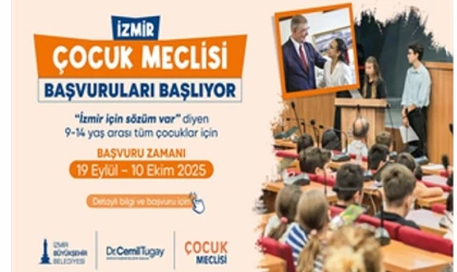 İzmir Çocuk Meclisi başvuruları başlıyor