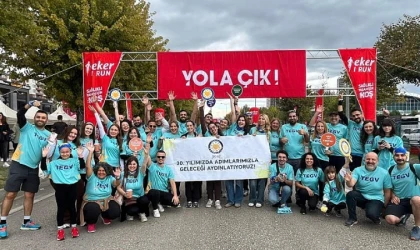 Koşucular Eker I Run’da adımlarını TEGV çocukları için attı