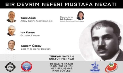 Devrim Neferi Mustafa Necati, Öğretmenler Günü kapsamında İzmir 'de anılıyor.